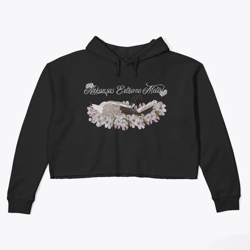 AXM Mockingbird Decay Cropped Hoodie